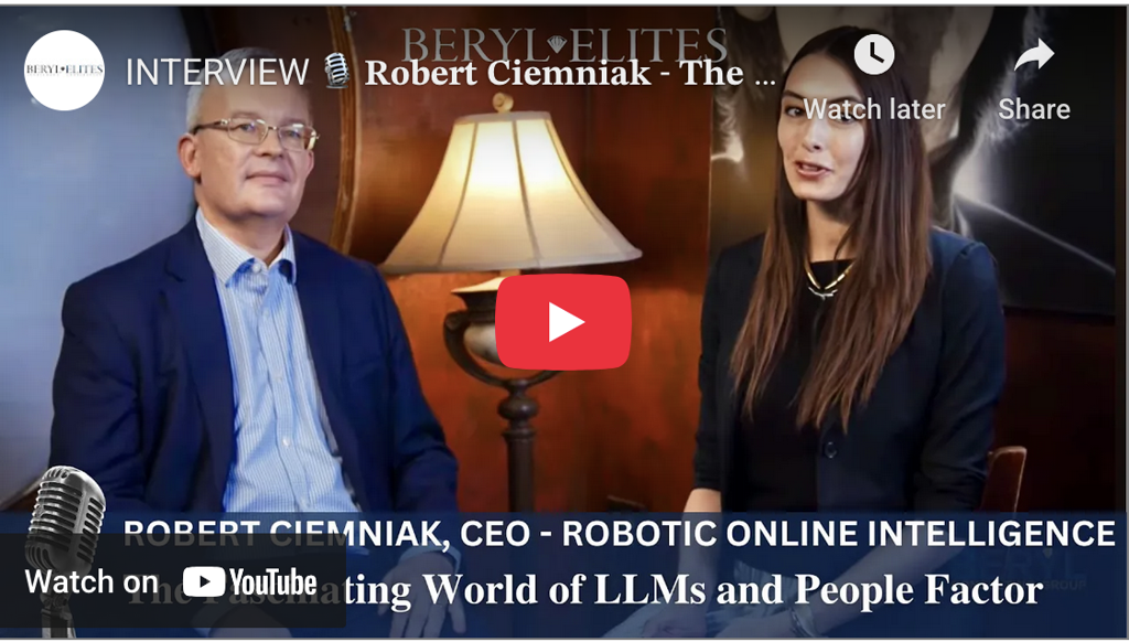 An Interview With Robert Ciemniak, On LLMs In Research