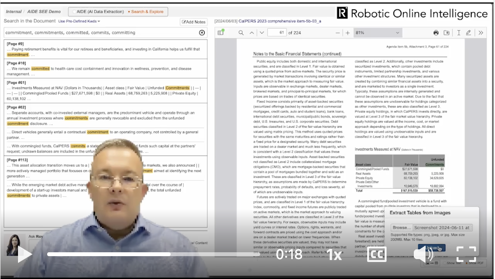 Multimodality in LLMs might open up new opportunities for data extraction.