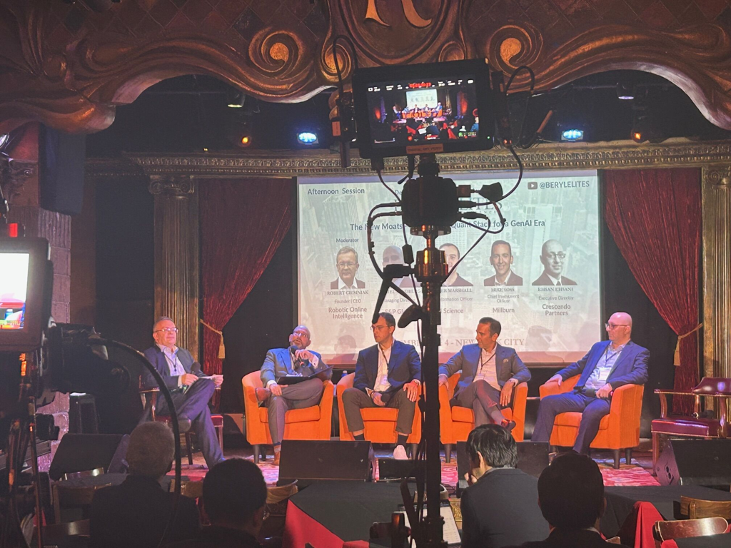 Notes from the Panel Discussion "The New Moats - Building the Quant Stack for a GenAI Era"